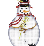 Canvas SNOWMAN  MLT360B  3X5.5