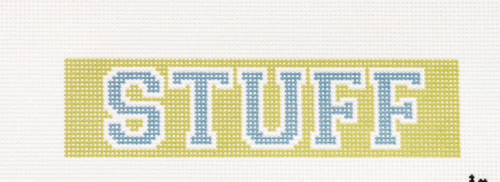 Canvas STUFF INSERT/FOB  RB08EG  3X6"