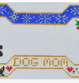 Canvas DOG MOM  DOG BONE ORNAMENT BP21