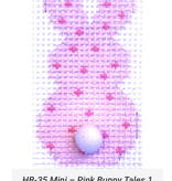 Canvas MINI BUNNY  HB35  PINK