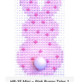 Canvas MINI BUNNY  HB35  PINK