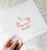 Canvas BABY BASSINETT  -  PINK  SS314B