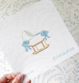 Canvas BABY BASSINETT  -  BLUE  SS314A