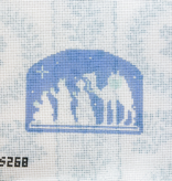 Canvas BLUE NATIVITY - 3 WISE MEN  SS268