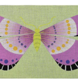 Canvas LAVENDER BUTTERFLY  ZE771  12X7"