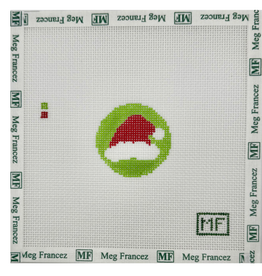 Canvas MINI  SANTA HAT