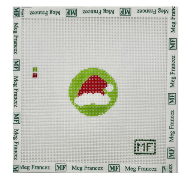 Canvas MINI  SANTA HAT