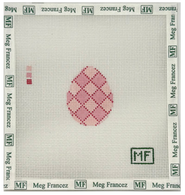 Canvas MINI HARLEQUIN EGG - PINK