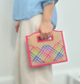 Canvas MELA ENVELOPE CLUTCH CANVAS ONLY  10X9"