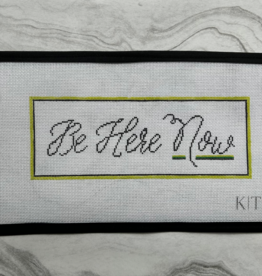 Canvas BE HERE NOW  K83   4X4.5"