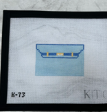 Canvas MICRO CHAMBRAY  CHARM/INSERT K73     2X3"