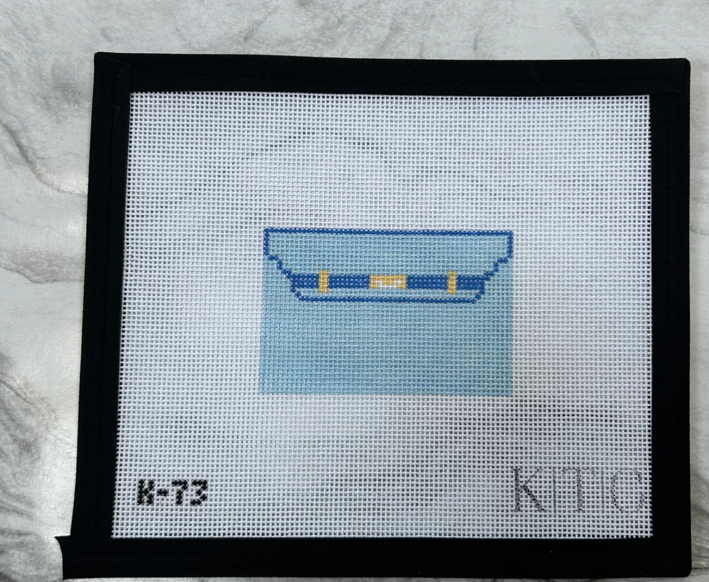 Canvas MICRO CHAMBRAY  CHARM/INSERT K73     2X3"