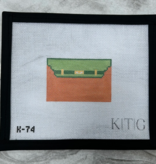 Canvas MICRO DESRT FLOWER  CHARM/INSERT K75     2X3"