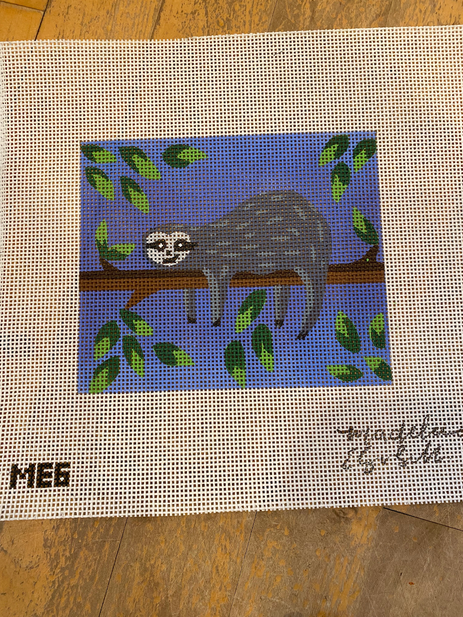 Canvas STEVE THE SLOTH  ME6