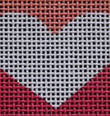 Canvas HEART TAG  ME79  2X3"