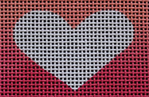 Canvas HEART TAG  ME79  2X3"