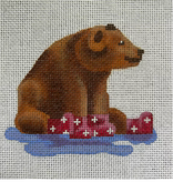 Canvas BEAR IN BOOTS  ME171