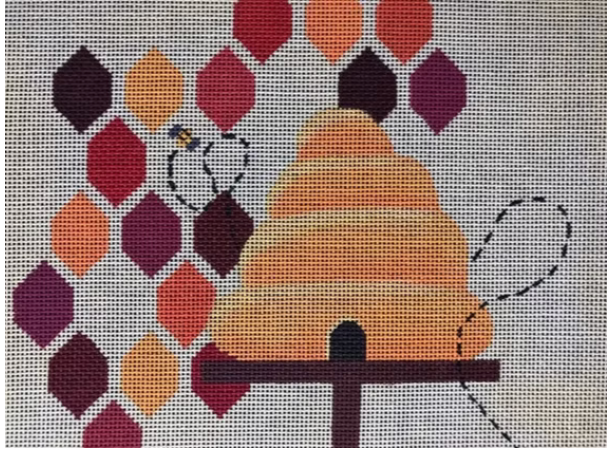 Canvas BEEHIVE  ME32  6X8"