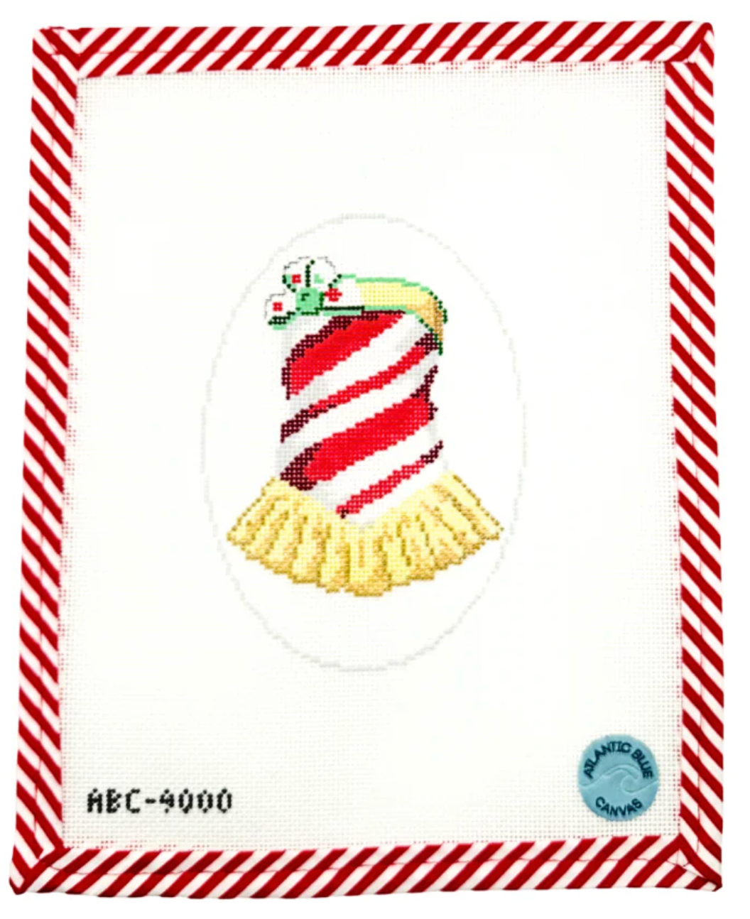 Canvas THE SPECTACULAR SERIES  -  CANDY CANE DRESS  ABC9000   4X5"