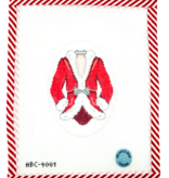 Canvas THE SPECTACULAR SERIES  - SANTA SUIT OUTFIT  ABC9001   4X5"