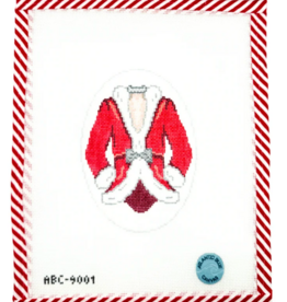 Canvas THE SPECTACULAR SERIES  - SANTA SUIT OUTFIT  ABC9001   4X5"