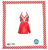 Canvas THE SPECTACULAR SERIES  - RED DRESS  ABC9003   4X5"
