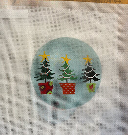 Canvas 3 CHRISTMAS TREES  PCHR022