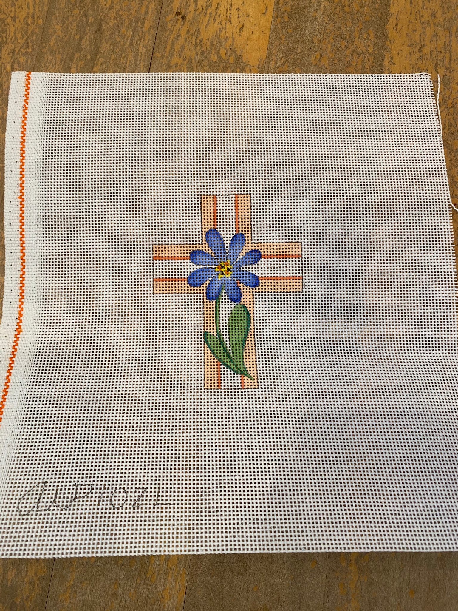 Canvas ANN WHEAT PACE CROSS  102L