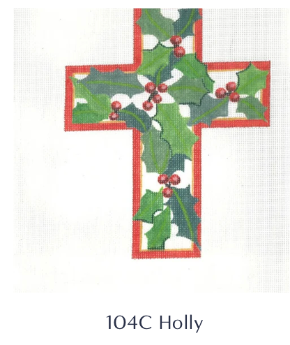 Canvas ANN WHEAT PACE CROSS  HOLLY  104C