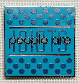 Accessories PEOPLE ARE IDIOTS  -  AQUA  NEEDLE MINDER