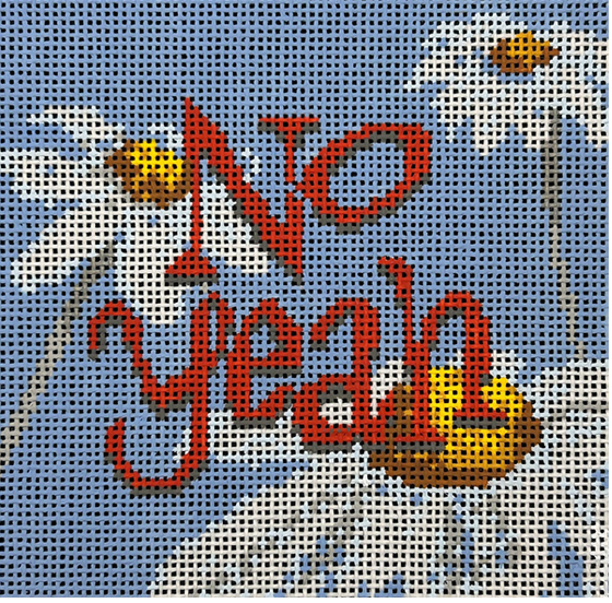 Canvas NO YEAH     SA102   4X4"