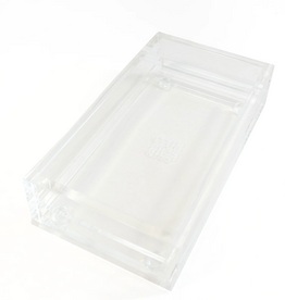 Accessories ACRYLIC  TRAY  WITH INTERCHANGEABLE SLOT  3X6"