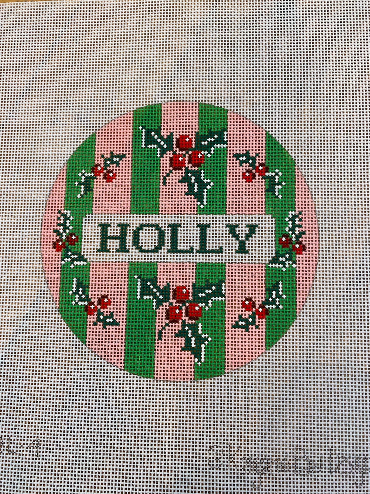 Canvas HOLLY ROUND  CRL4  5"ROUND