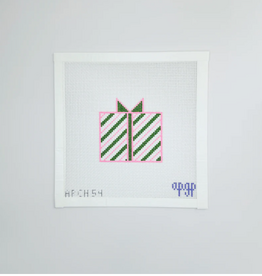 Canvas GIFT BOX -PINK/GREEN  BEGINNER  APCH54