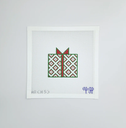 Canvas GIFT BOX -RED/GREEN  BEGINNER  APCH53