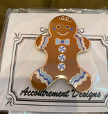 Accessories GINGERBREAD BOY  NEEDLE MINDER