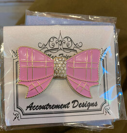 Accessories PINK SPARKLE  BOW  NEEDLE MINDER