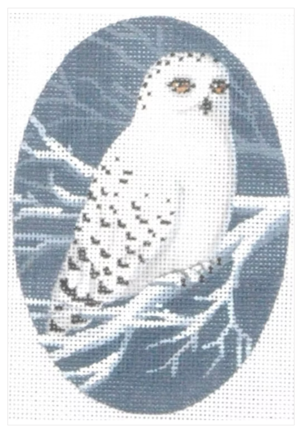 Canvas SNOW OWL DR144     3.5X5"