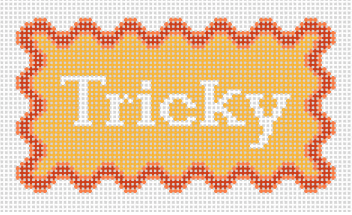 Canvas TRICKY INSERT  AOK291   2X4"