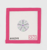 Canvas TINY SEA URCHIN CHARM/FOB  AOK249   1.7X1.7"