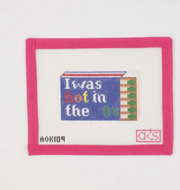 Canvas I WAS HOT IN THE _0'S  MATCHBOOK AOK109