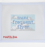 Canvas MINI FREQUENT FLYER PASSPORT INSERT  3X4.5"