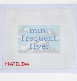 Canvas MINI FREQUENT FLYER PASSPORT INSERT  3X4.5"