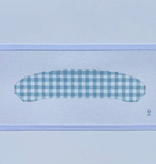 Canvas BLUE GINGHAM BABY HANGER