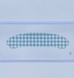 Canvas BLUE GINGHAM BABY HANGER