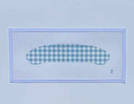 Canvas BLUE GINGHAM BABY HANGER