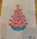 Canvas PINK CERAMIC TREE  K355