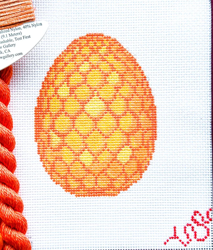 Canvas DRAGON EGG - CITRINE  SB156  5" EGG