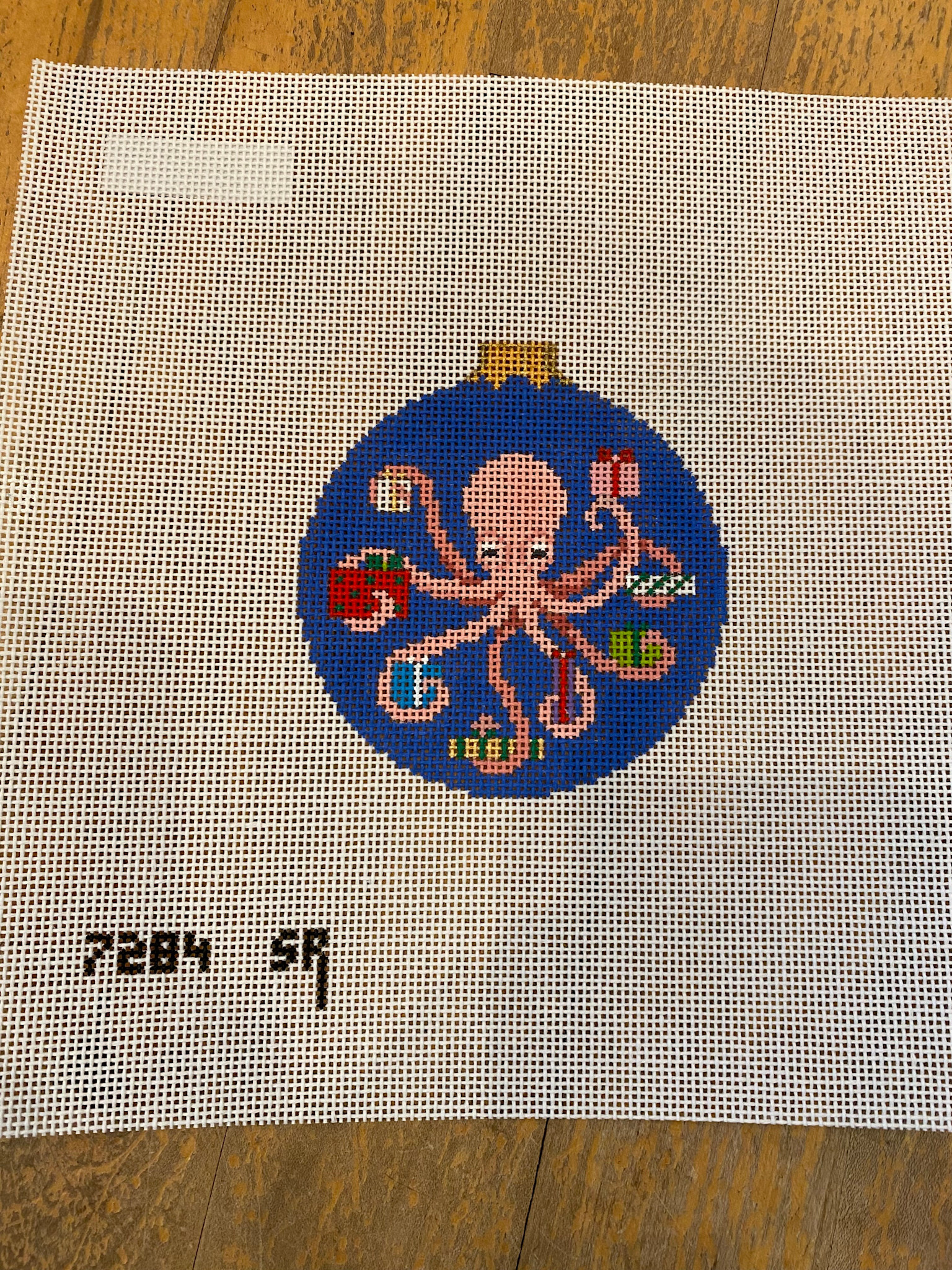 Canvas GIFTING OCTOPUS  SR5766   4" ROUND