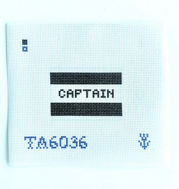 Canvas CAPTAIN LUGGAGE TAG/BAG CHARM  TA6036